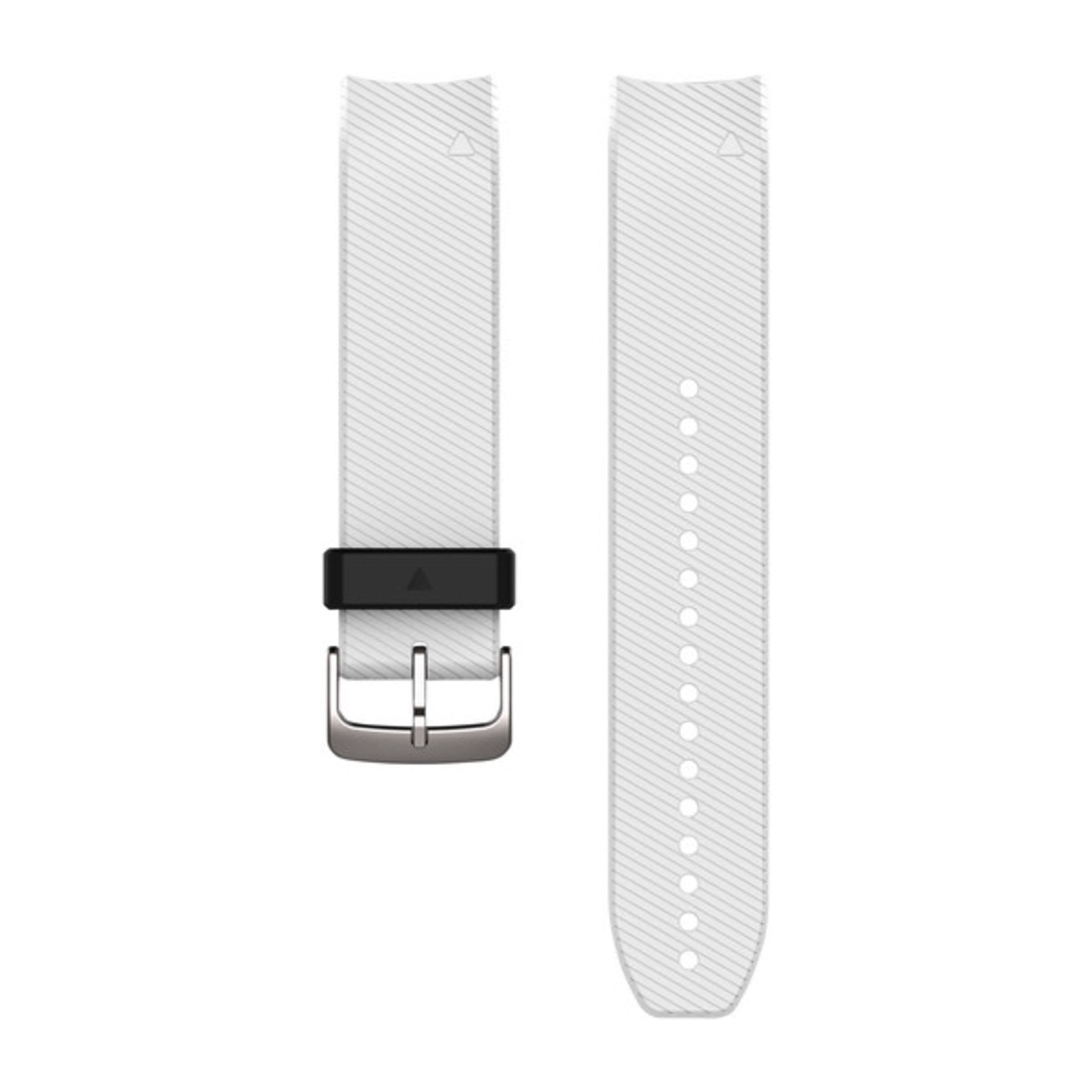 Quickfit 22 Watch Bands (Approach S60) - White Silicone
