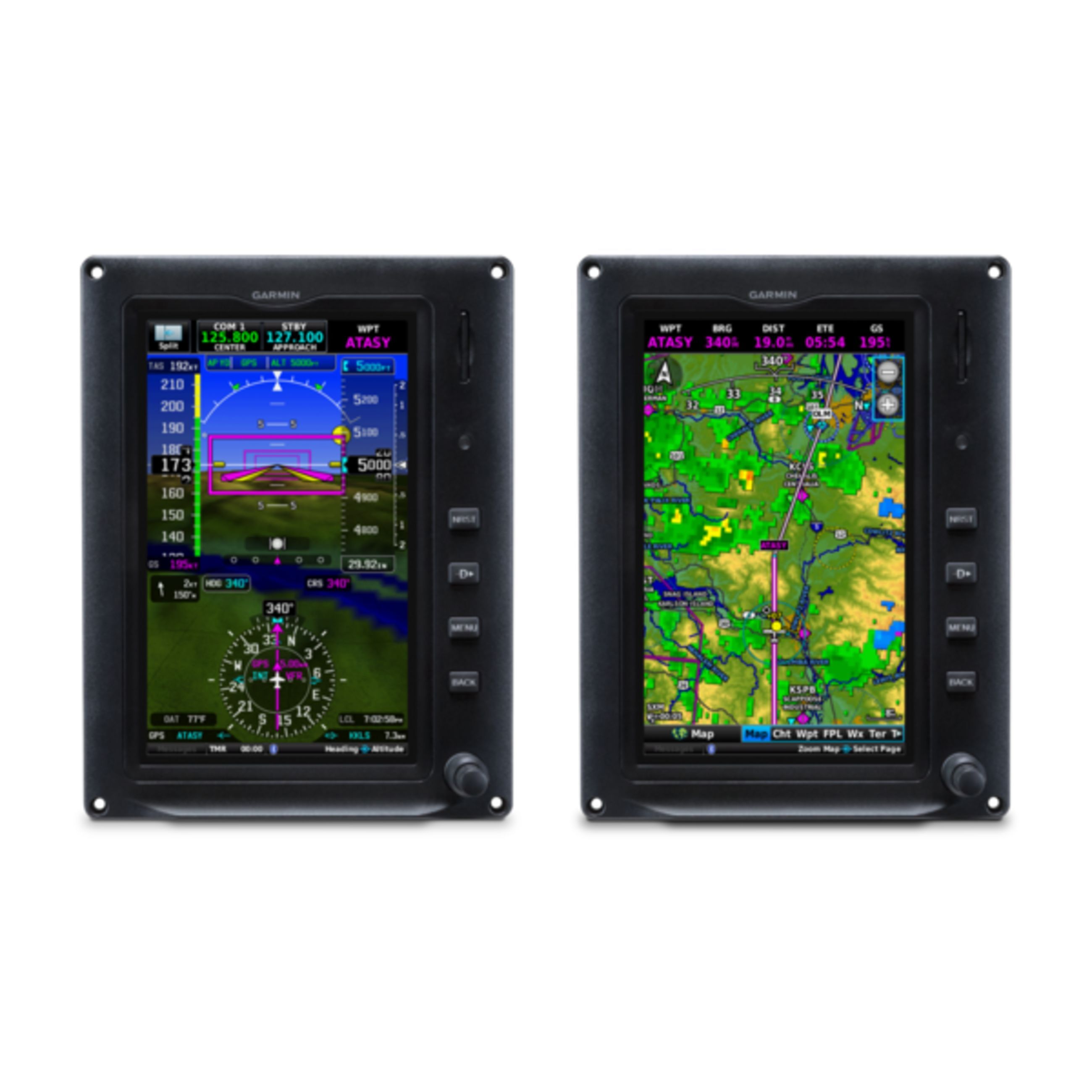 G3X Touch For Certificated Aircraft - Dual 7" Portrait Displays