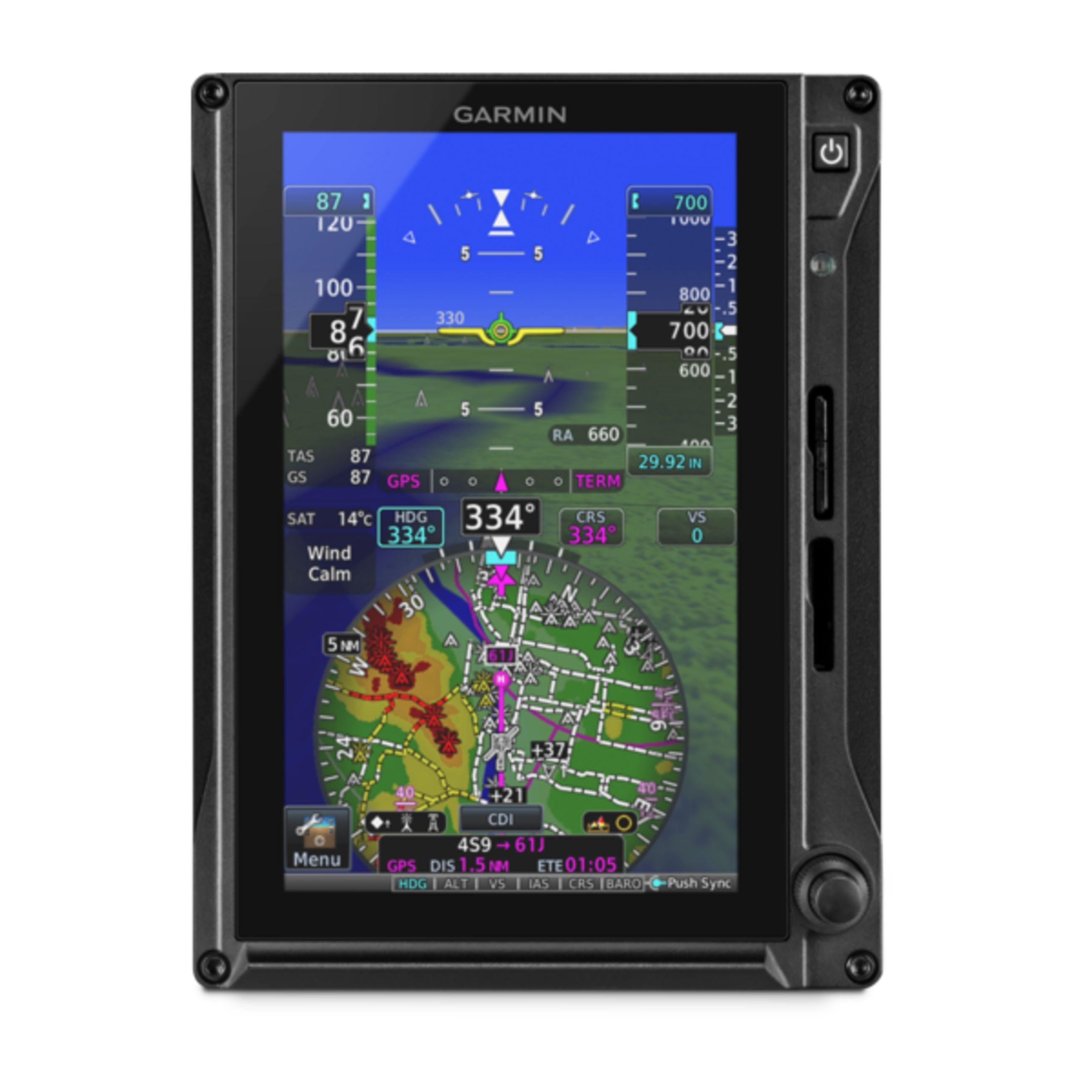 G500H Txi - 7" Portrait Display