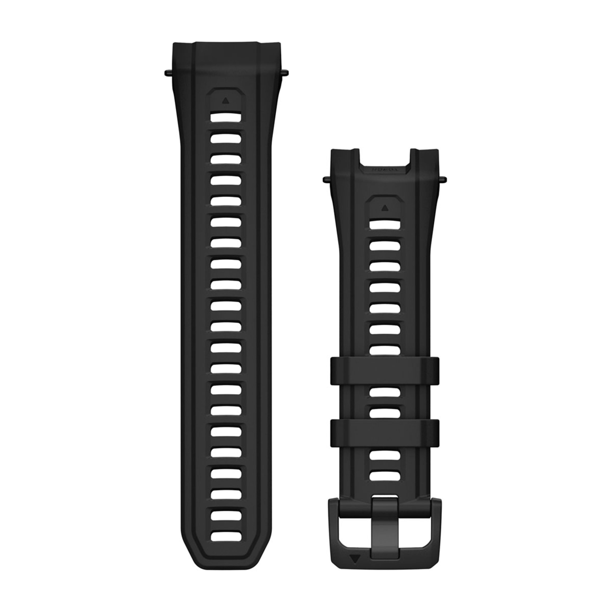 26 Mm Watch Bands (Instinct 3 – 50 Mm) - Black Silicone