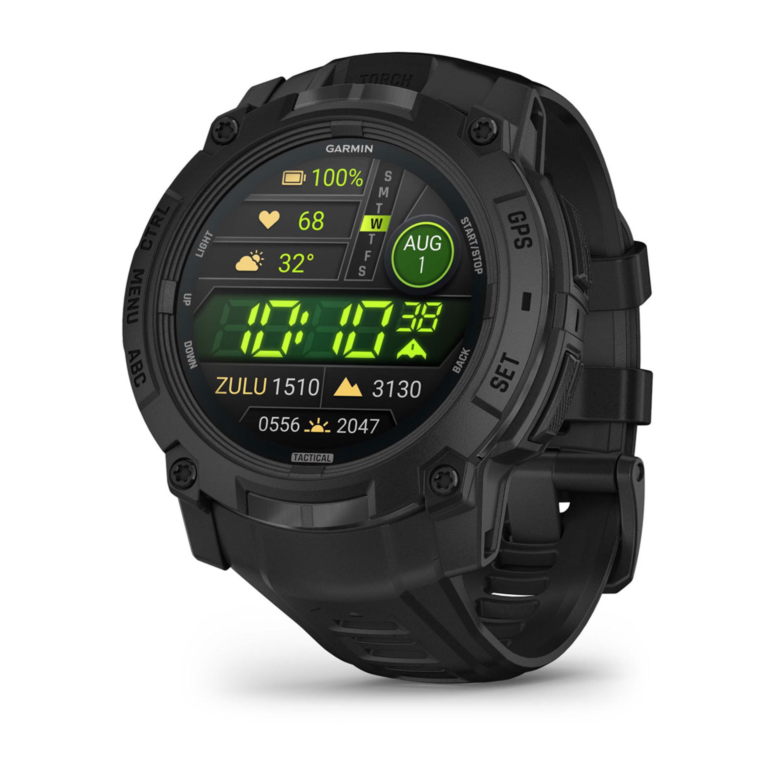 Instinct E – 45 Mm - Black With Black Band