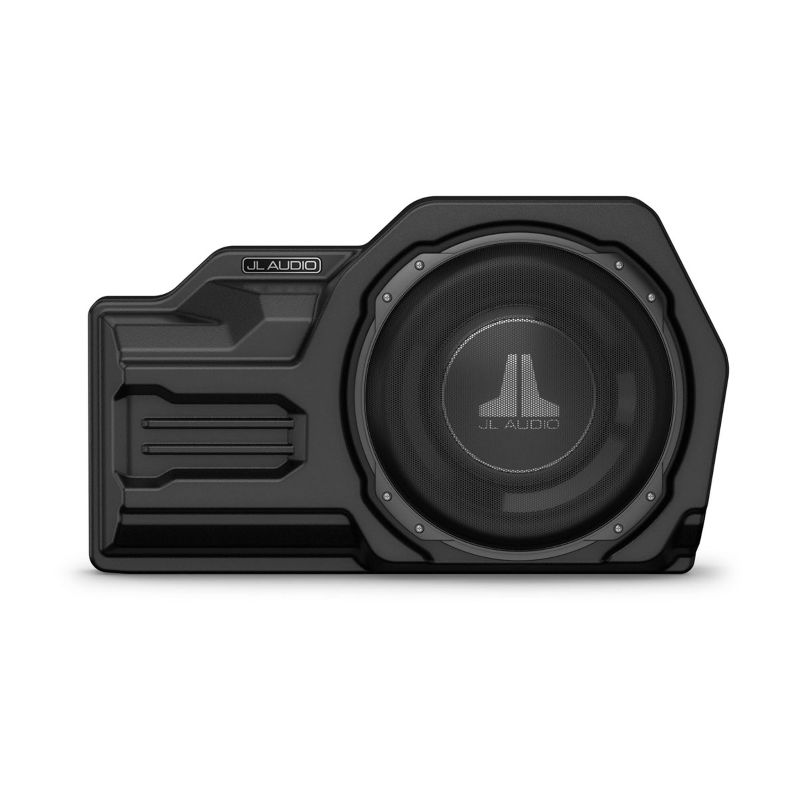 Jl Audio Stealthbox Enclosed Subwoofer For Jeep Wrangler Unlimited - Jl Audio Stealthbox Enclosed Subwoofer For Jeep Wrangler Unlimited