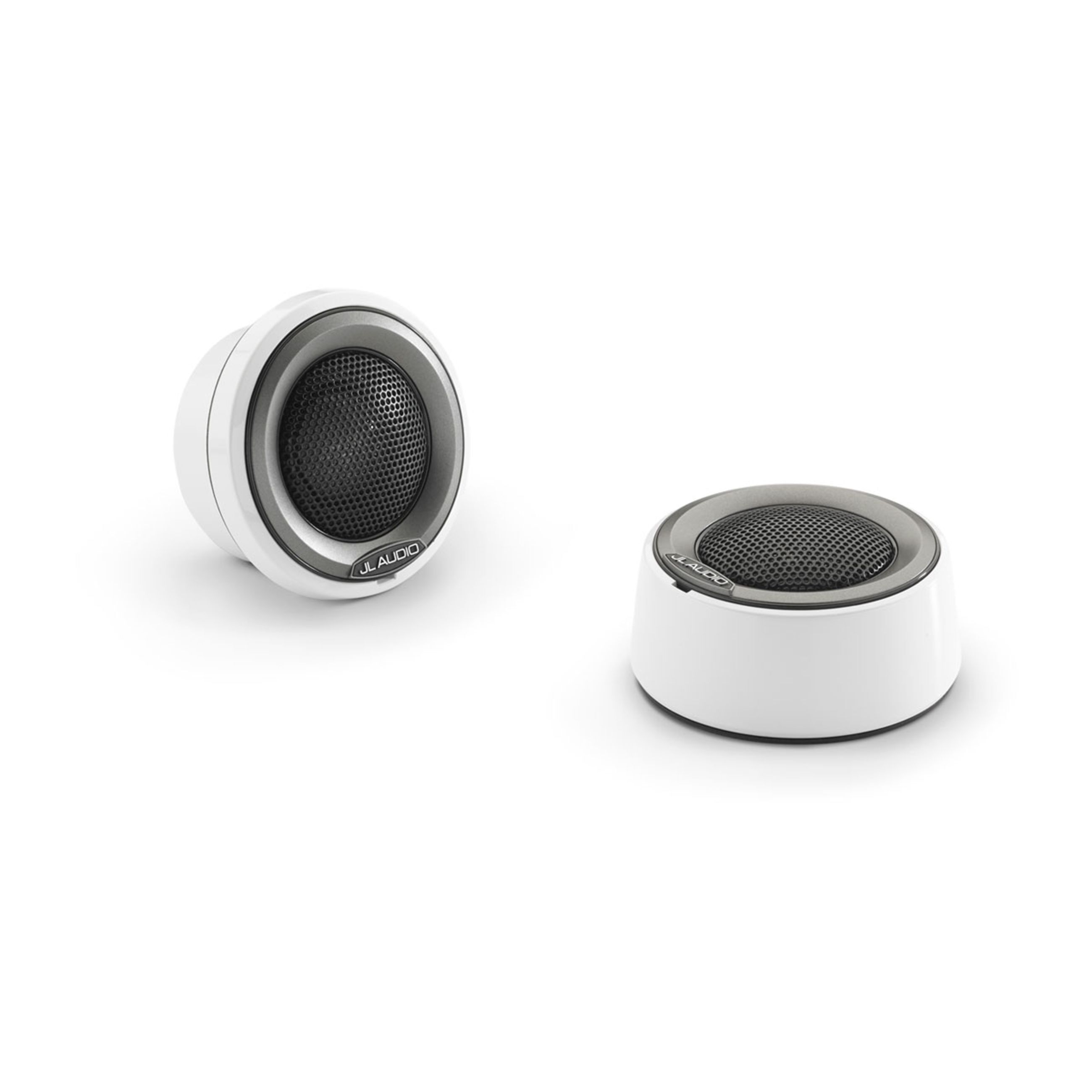Jl Audio M6 Marine Speakers - 1" With White Mounting Cups And Gray Trim Ring (M6-100Ct-C/S-Gwgm)