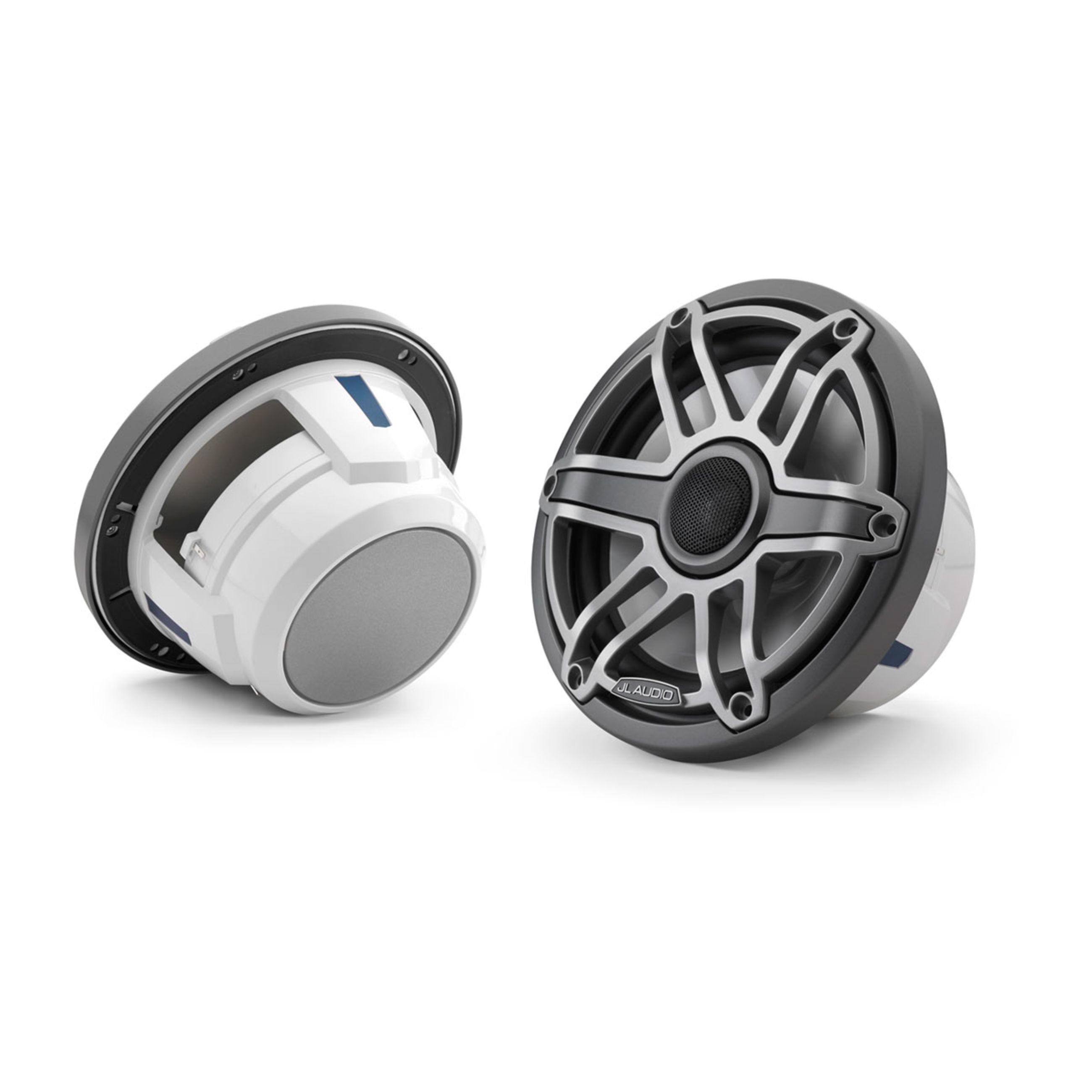 Jl Audio M6 Marine Speakers - 7.7" With Titanium Sport Grille (M6-770X-S-Gmti)