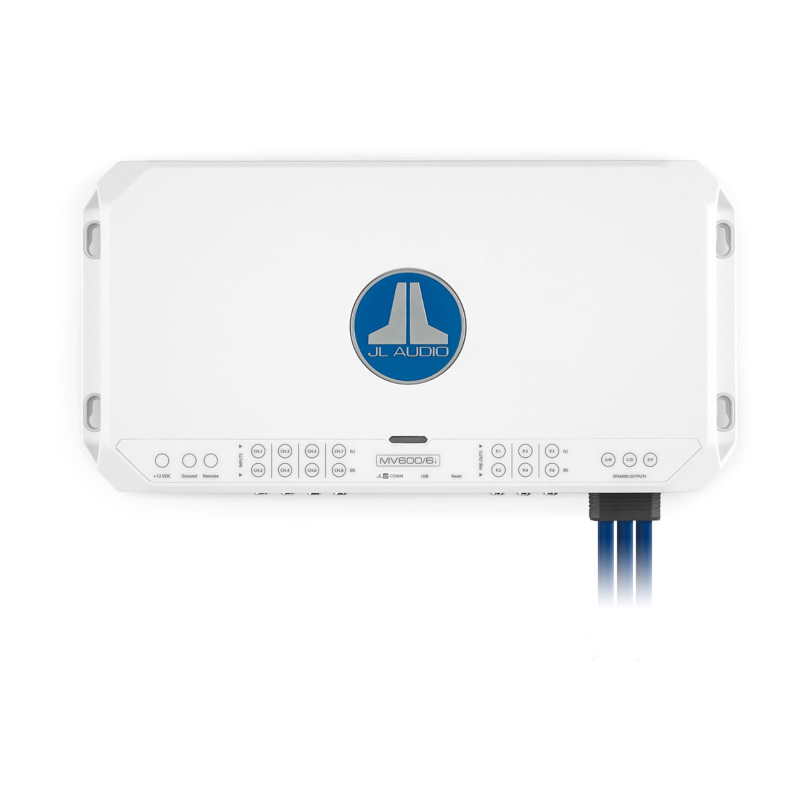 Jl Audio Mvi Marine Amplifier - 6 Channel Full-Range Marine Amplifier (600 Watts) (Mv600/6I)