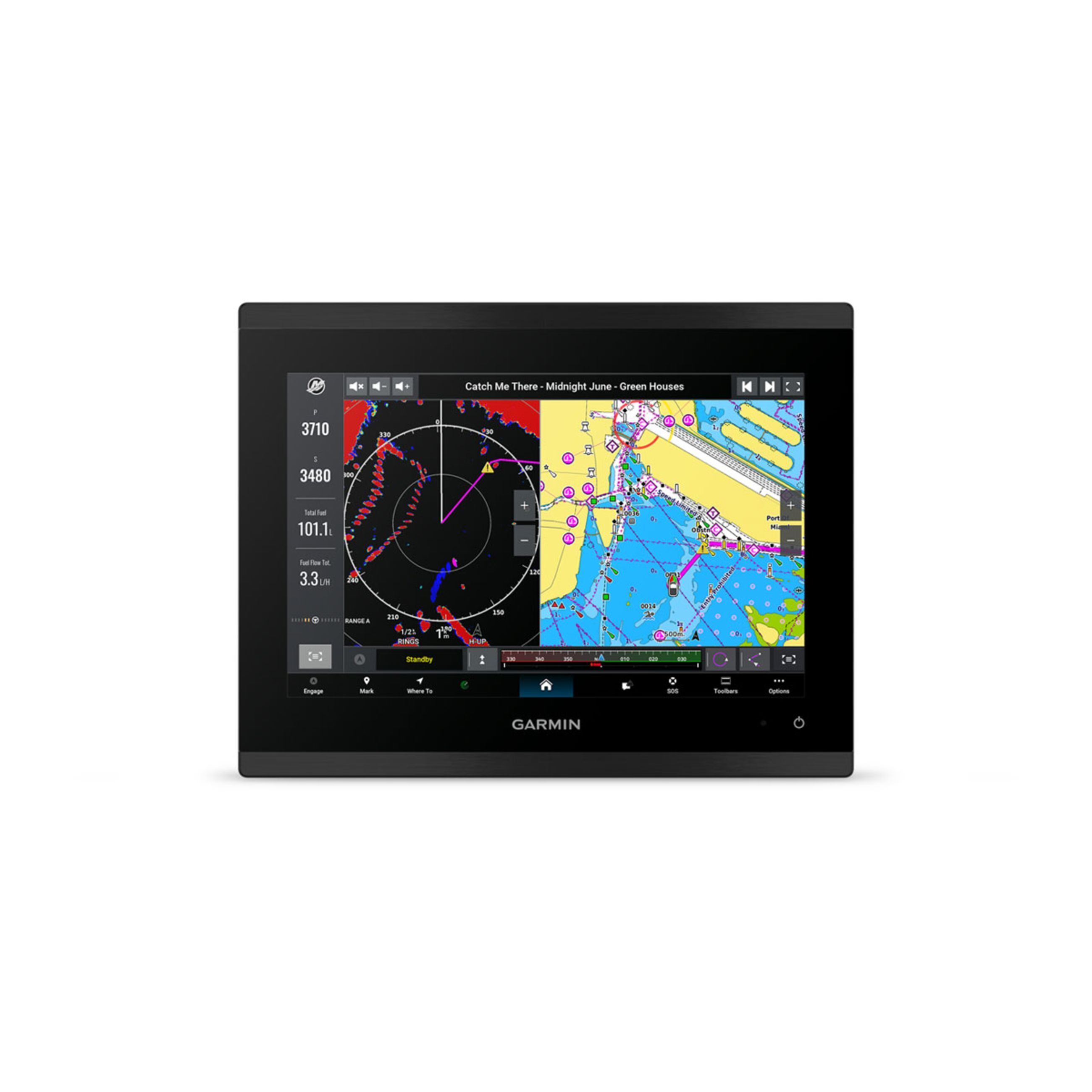 Gpsmap 9217 - Premium Chartplotter With Worldwide Basemap