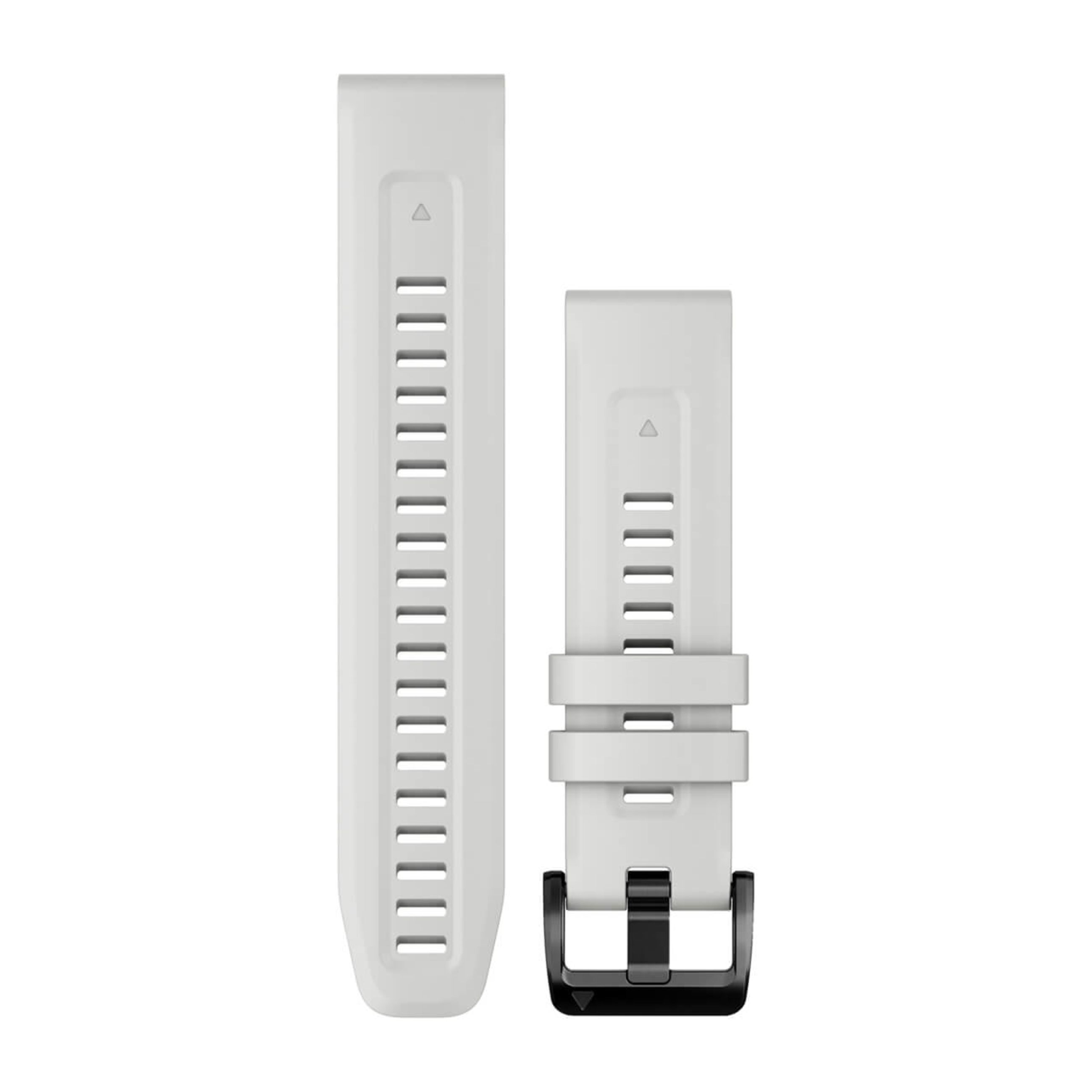 Quickfit 22 Watch Straps - Carrera White Silicone